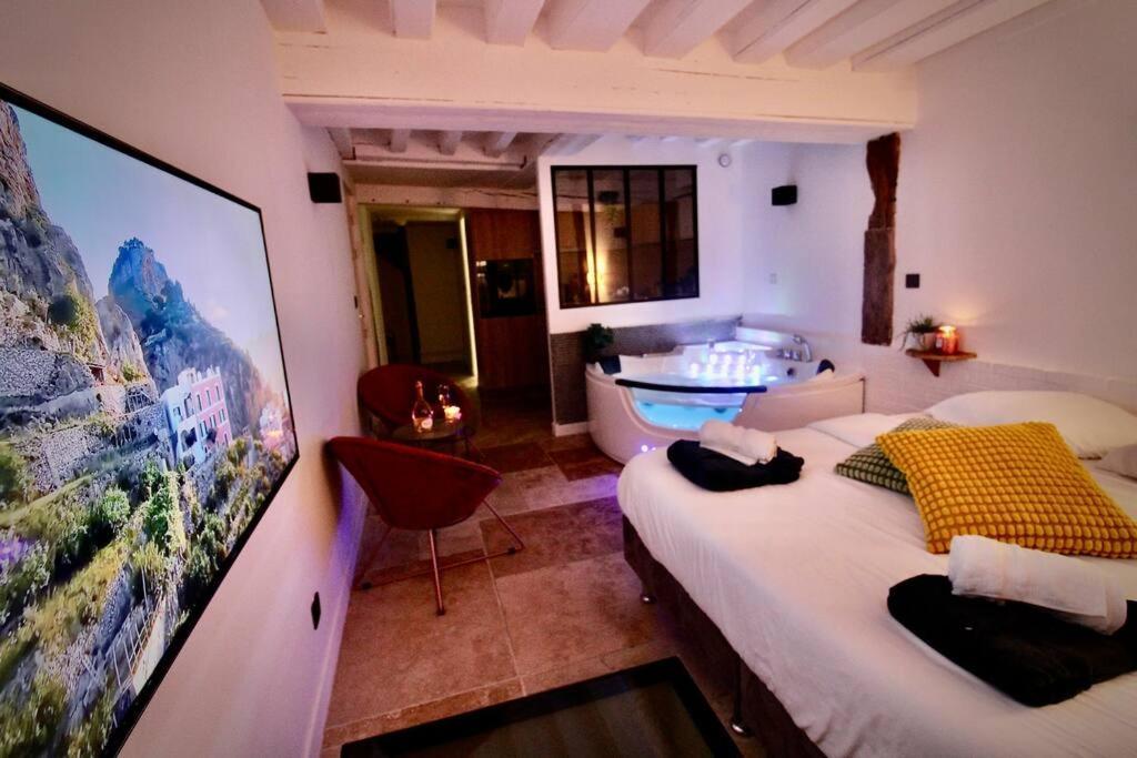 Le Spa Beauvoisine - Jacuzzi Sauna Rouen Centre Free Parking Extérieur photo
